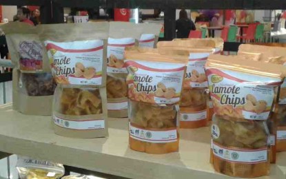 <p><strong>BETTER PACKAGING.</strong> Camote-based products are among the Department of Trade and Industry's  priority for improved packaging as it launched its first-ever packaging road show. (<em>PNA file photo</em>)</p>